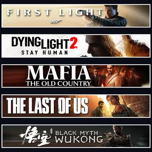 007 +DY2 +Mafia +TLOU1 +Wukong